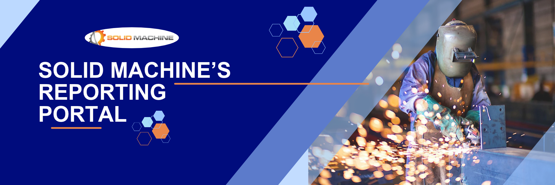Solid Machine Reporting Portal banner